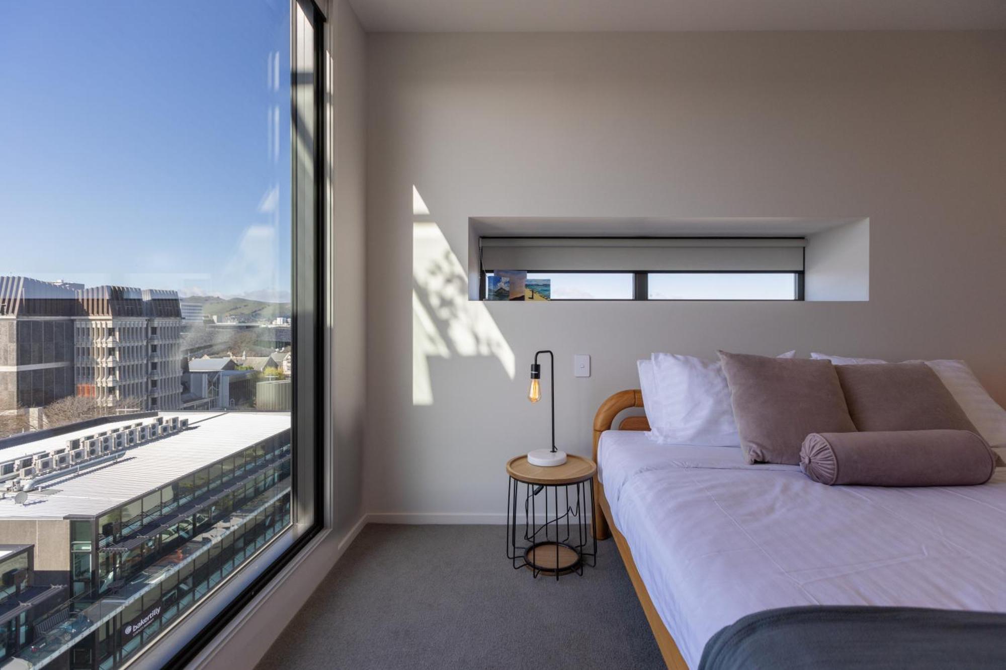 Luxury 2 Bedroom Cbd Apartment With Free Parking Christchurch Eksteriør billede