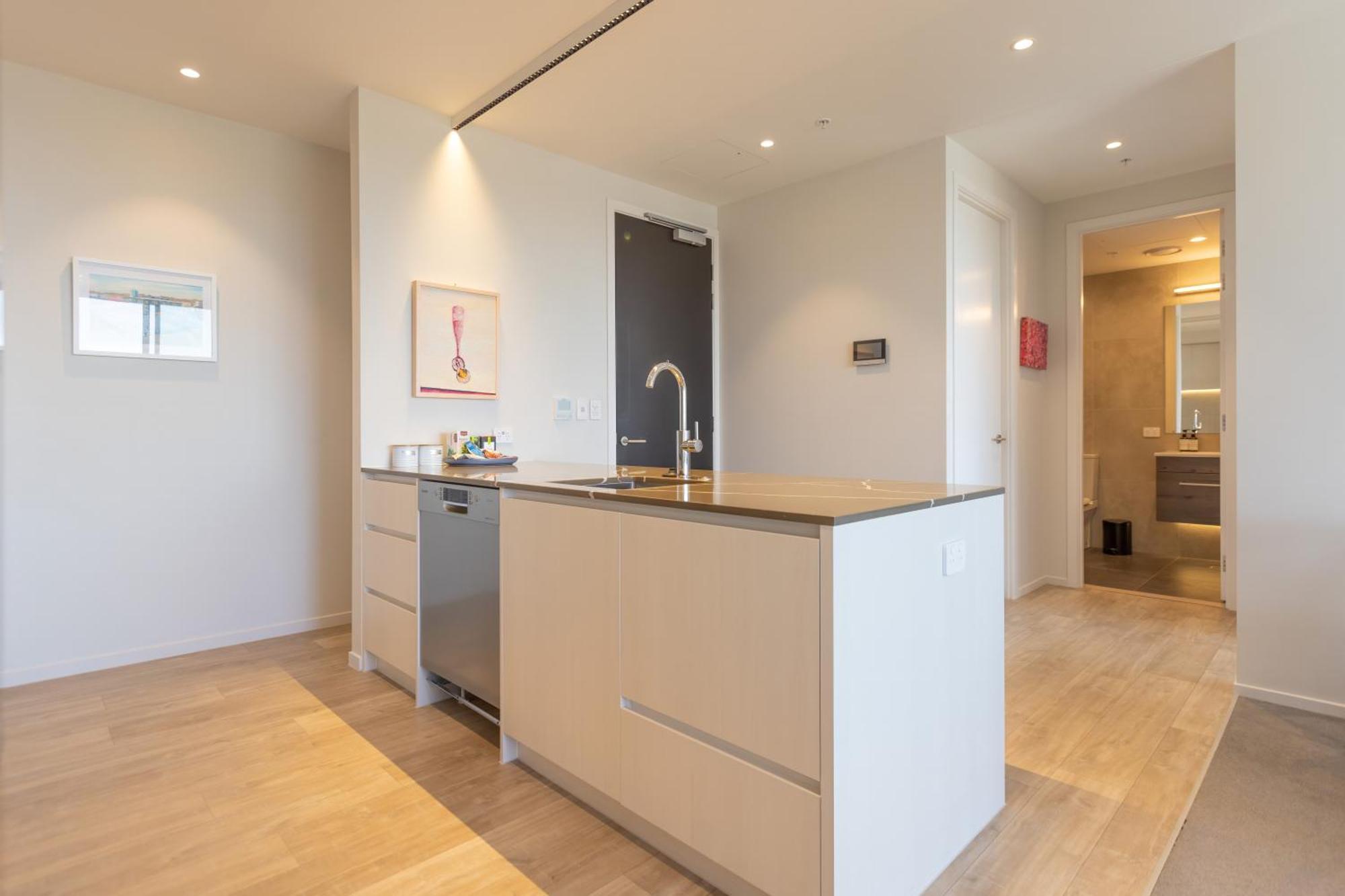 Luxury 2 Bedroom Cbd Apartment With Free Parking Christchurch Eksteriør billede