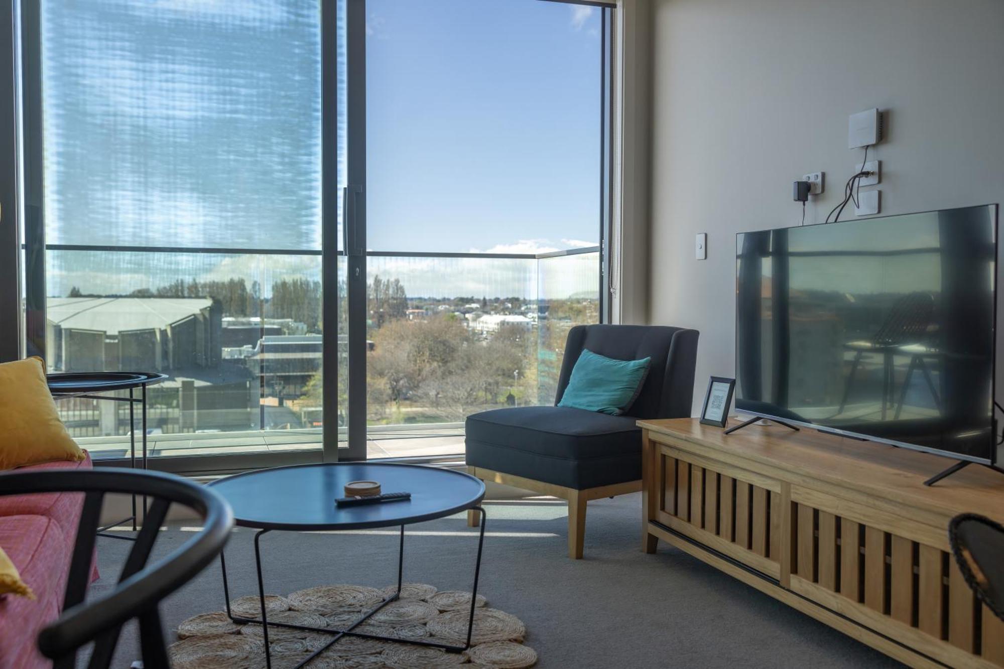 Luxury 2 Bedroom Cbd Apartment With Free Parking Christchurch Eksteriør billede