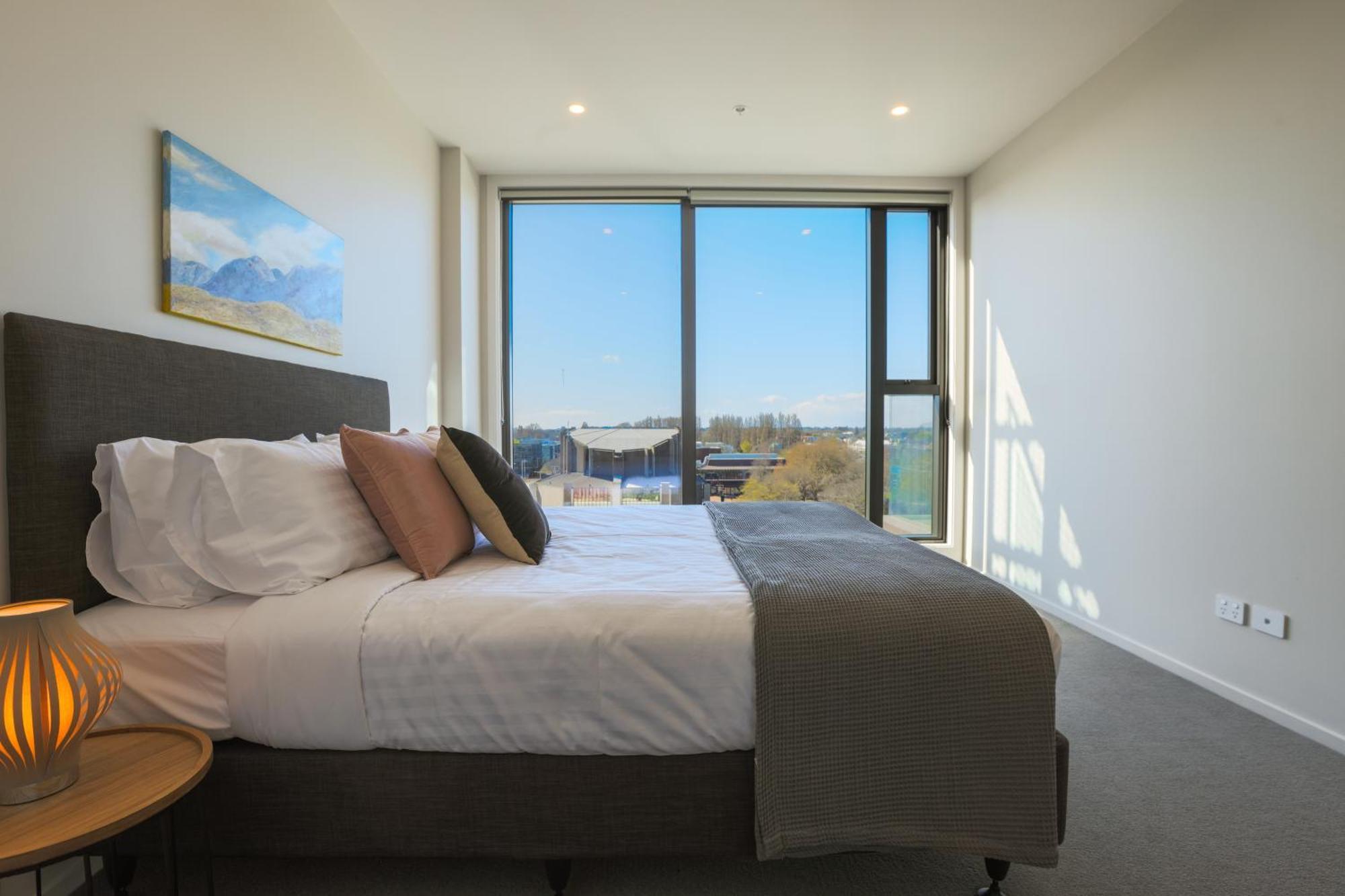 Luxury 2 Bedroom Cbd Apartment With Free Parking Christchurch Eksteriør billede